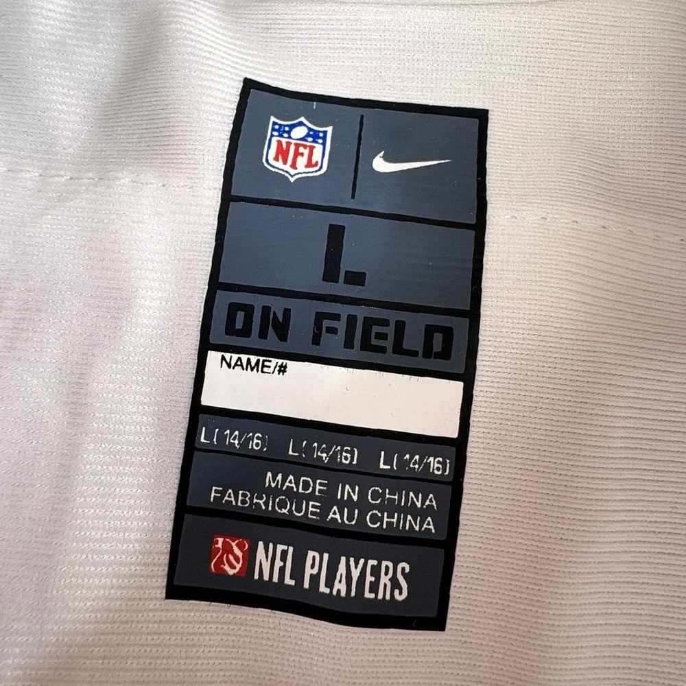 Nike Dallas Cowboys Bryant 88 Jersey Youth L 14/16‎ White NFL Football On Field